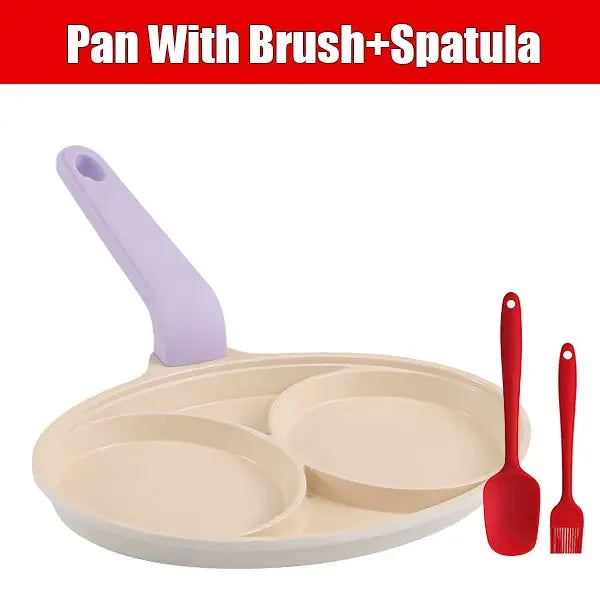 Small 2-Cup Nonstick Breakfast Pan – Perfect for Eggs & Pancakes