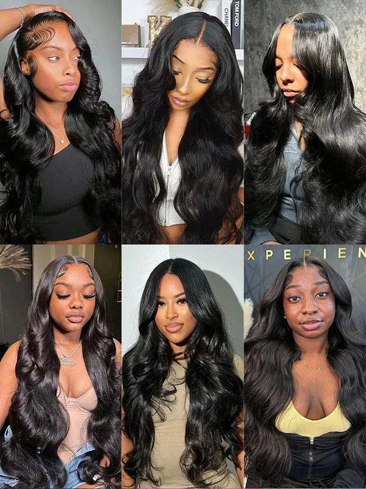 Body Wave Lace Front Wig 16"-40" | 13x4 13x6 5x5 HD Lace | 200%-250% Density | Brazilian Human Hair
