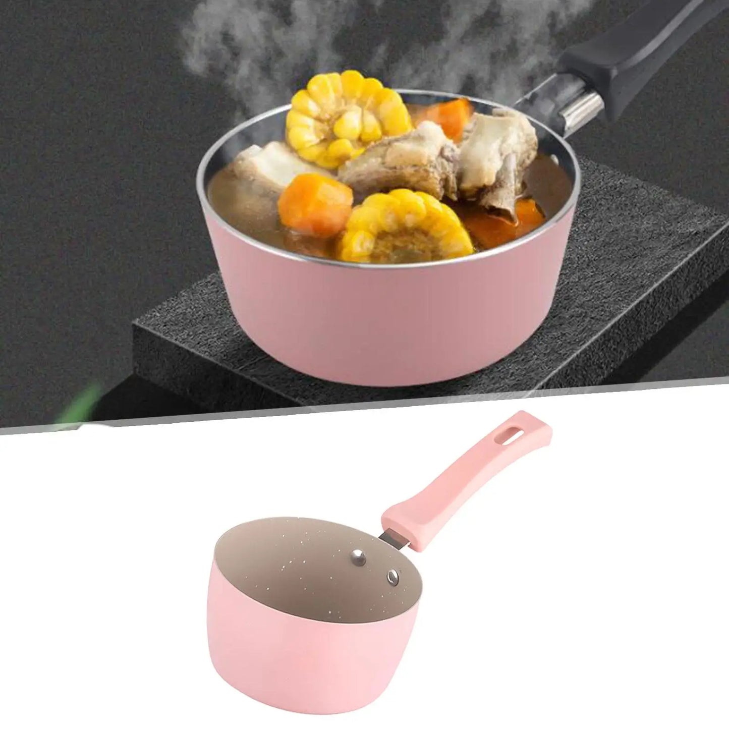 Milk Pan – Multifunctional Nonstick Saucepan for Gas & Induction Cooking