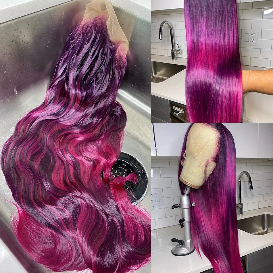 WeWave 613 Blonde Bone Straight 13x6 HD Transparent Lace Front Wig (Brazilian Remy Human Hair)