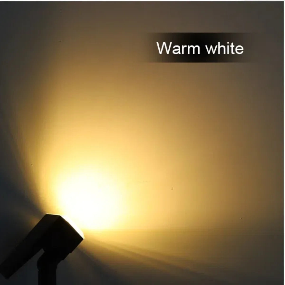 1200mAh Solar Floodlight – Waterproof LED Garden Spotlight with Long Battery Life