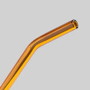 🥤 13oz/400ml Insulated Glass Tumbler with Lid & Straw – Leakproof Iced Coffee Cup