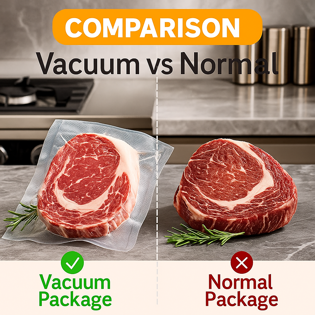 Multi-Mode Electric Food Vacuum Sealer Machine | Freshness Lock for Meat, Vegetables & Sous Vide – 30cm Seal Length