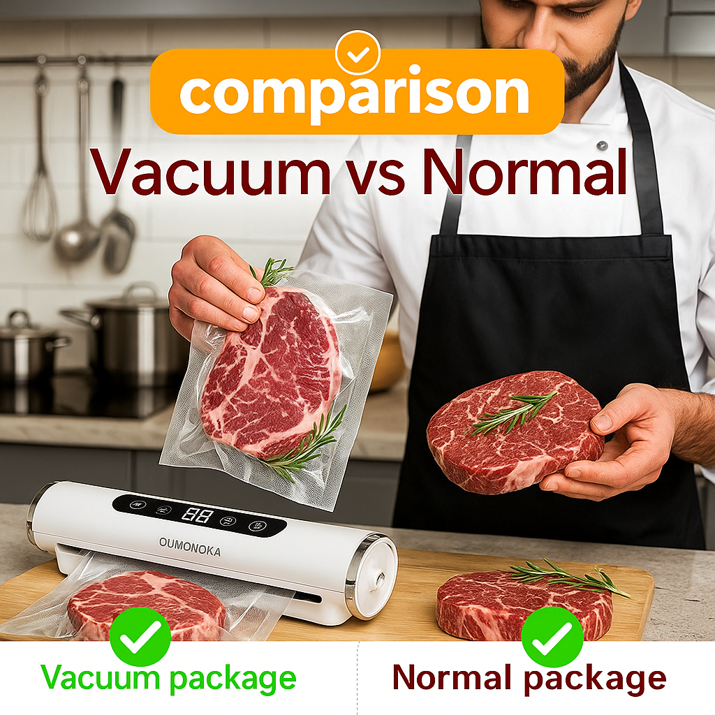 Multi-Mode Electric Food Vacuum Sealer Machine | Freshness Lock for Meat, Vegetables & Sous Vide – 30cm Seal Length