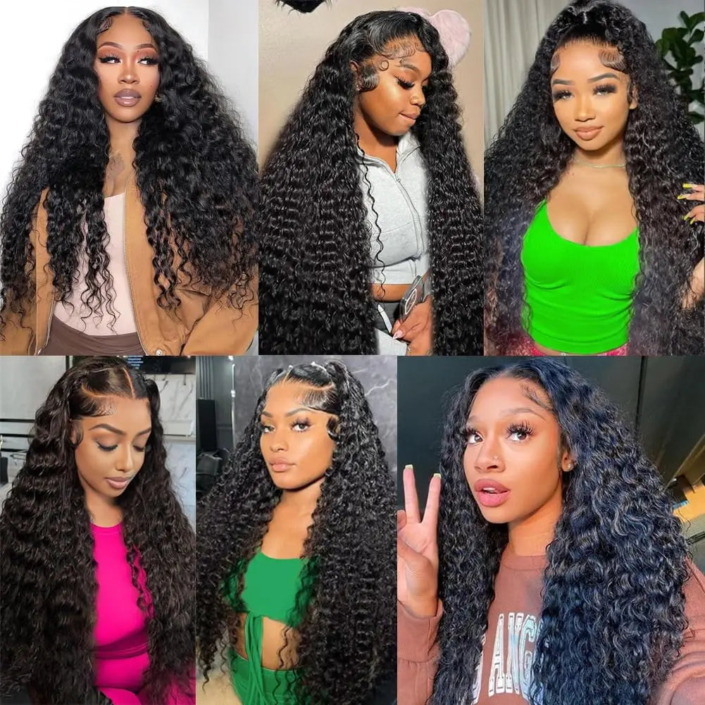 Deep Wave Peruvian Remy Hair Bundles | 100% Human Hair | Natural Color | 8-32 Inch | 1/3/4 Pieces