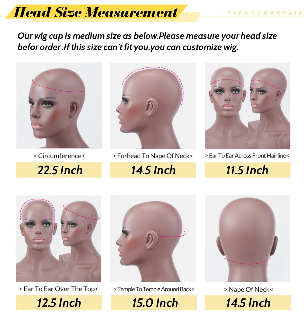 Glueless HD Bob Lace Front Wig (13x4) | 100% Remy Brazilian Human Hair | Pre-Plucked Transparent Lace