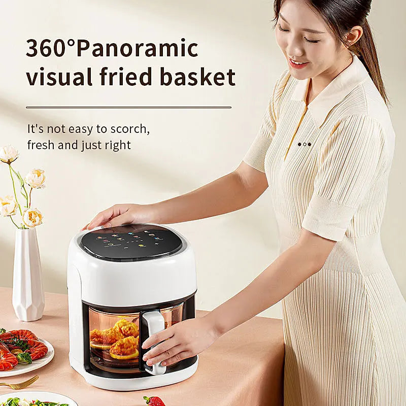 Smart 10L Air Fryer Oven — Healthy, Oil-Free, and 360° Crisp Cooking