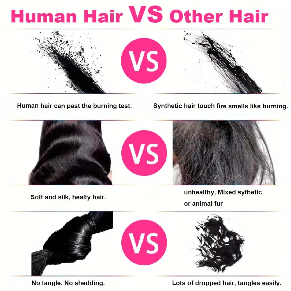 Premium Lace Front Human Hair Wig 180% Density