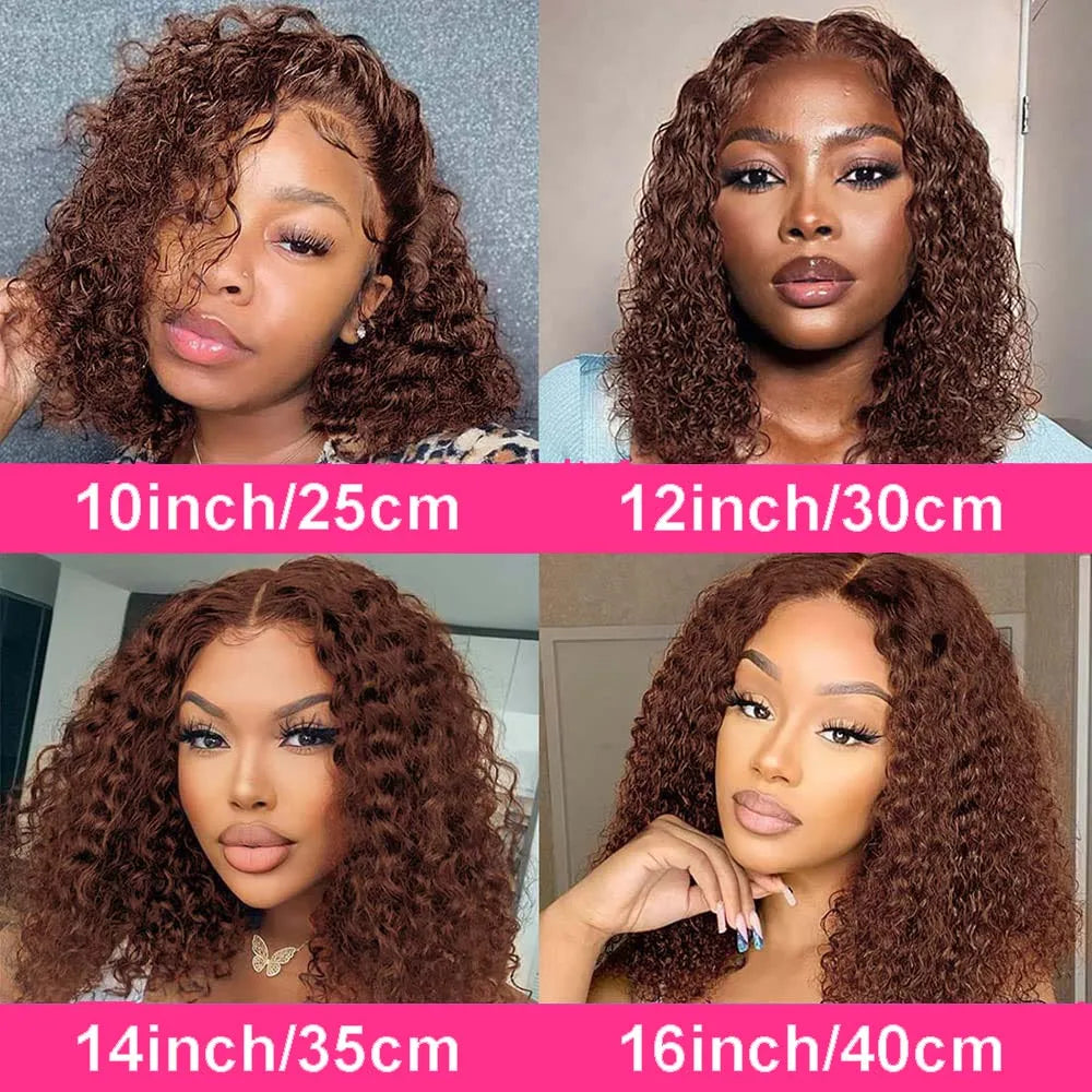 Premium Lace Front Human Hair Wig 180% Density