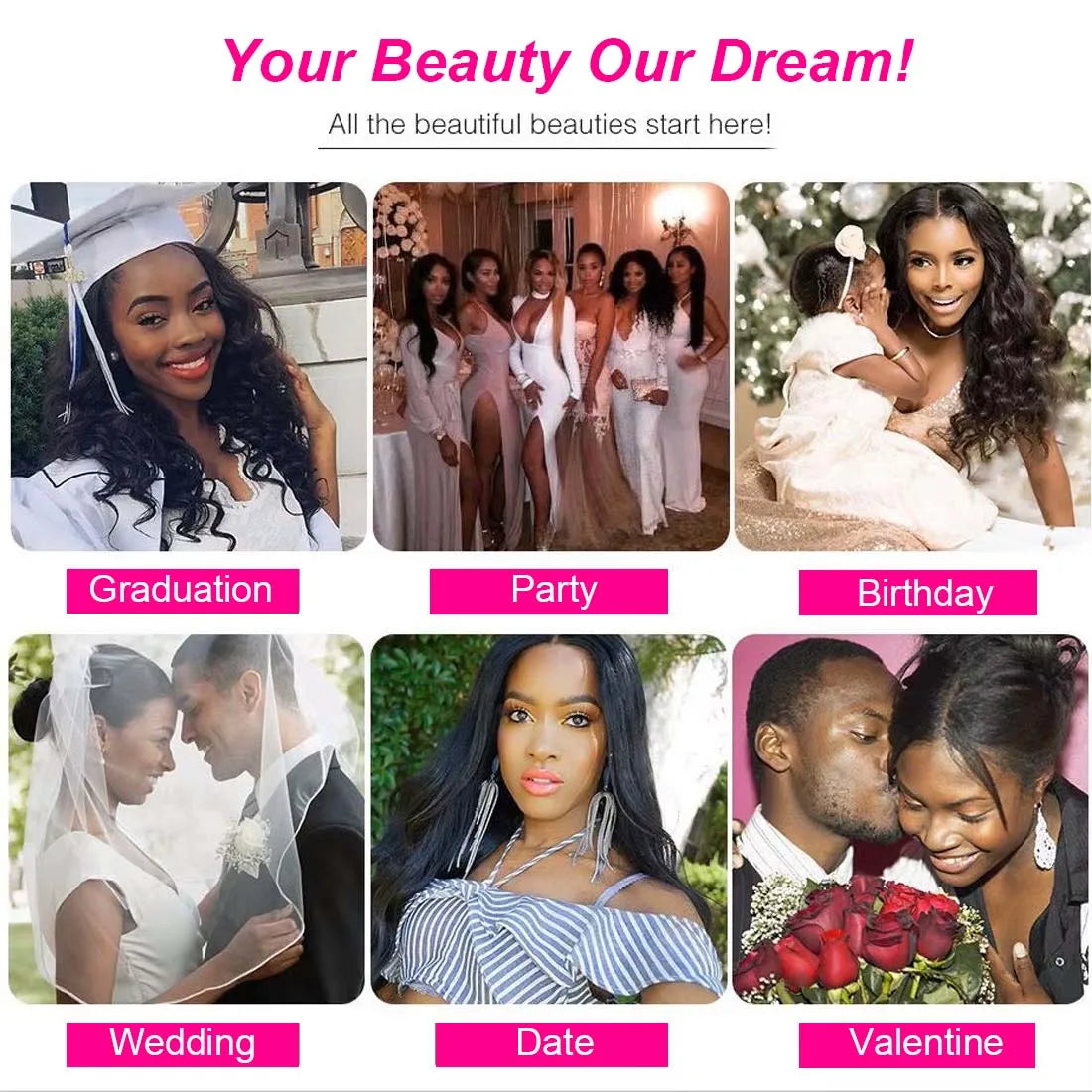 Premium Lace Front Human Hair Wig 180% Density