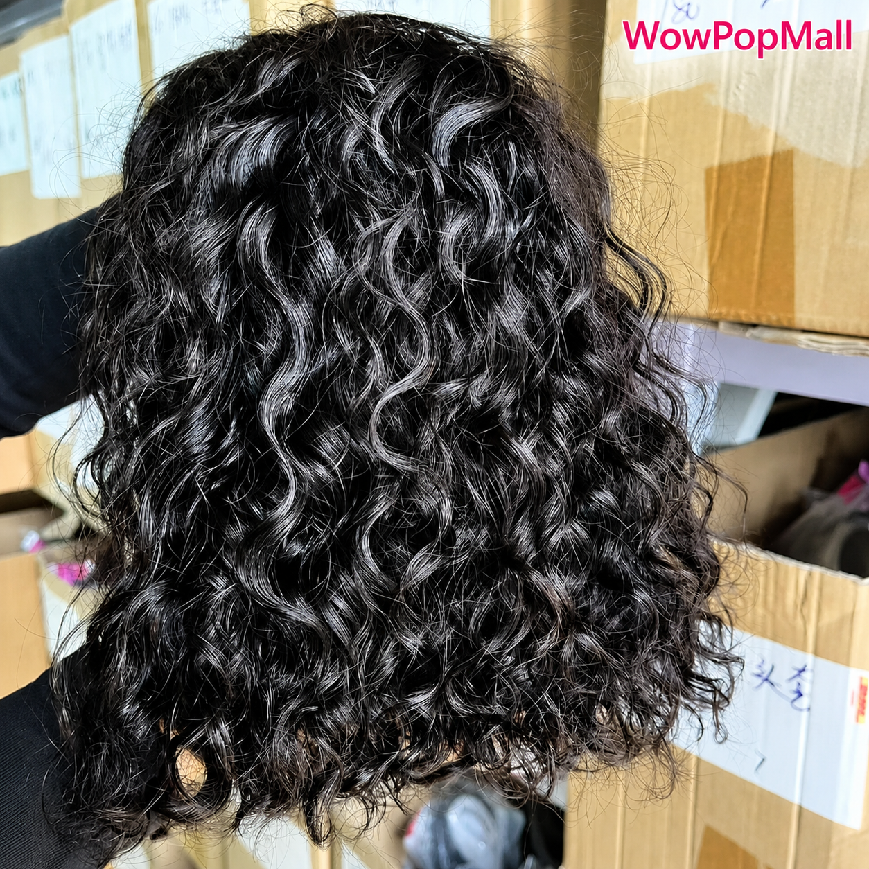 Water Wave Bob Wig | 100% Brazilian Remy Human Hair | 4x4 Lace | Glueless | 10-16 Inch | 200 Density