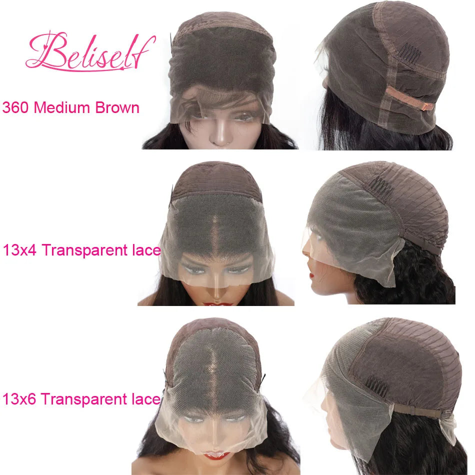 13×6 Loose Deep Wave Wig HD Lace Frontal Wigs Pre Plucked Glueless 13X6 HD Lace Human Hair Wigs Deep Wave 5x5 Closure Wig