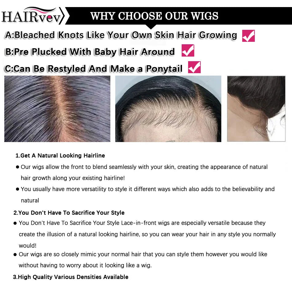 Chocolate Brown HD Lace Front Wig (13x4 / 13x6) – Deep Wave Brazilian Remy Human Hair, Pre-Plucked