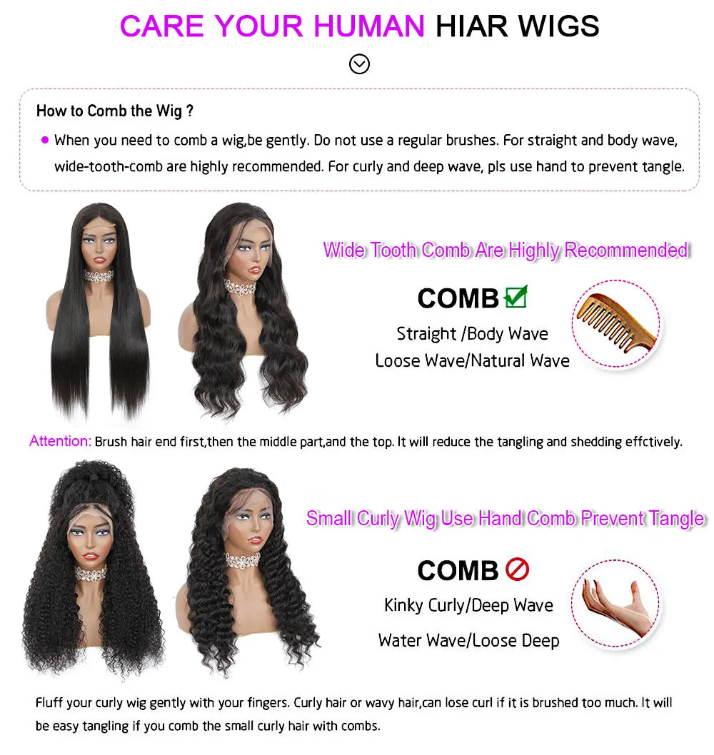 Burgundy 13x6 HD Lace Frontal Human Hair Wig Straight wig 13x4 Lace Front Human Hair Wigs For Women 99J Colored 200 High Density