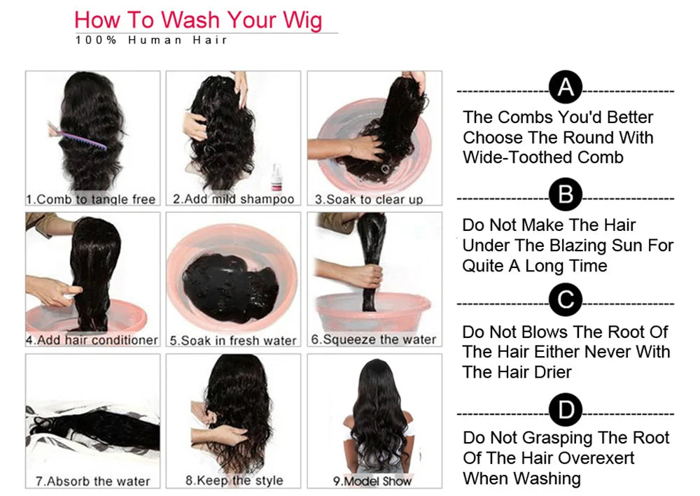 Chocolate Brown Deep Wave 5x5 Glueless Human Hair Wig | Ready to Wear | WowPopMall Hair