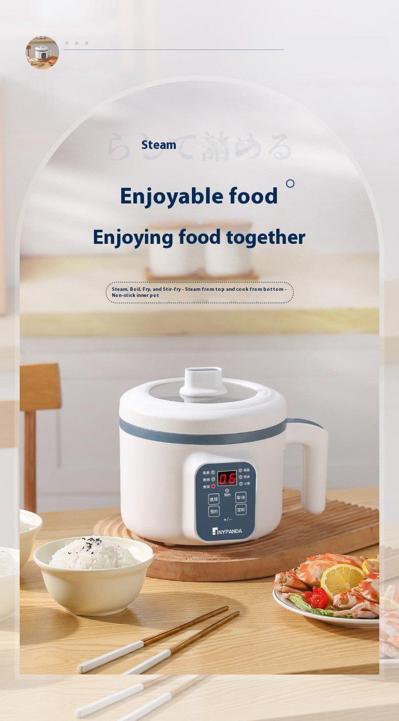 Electric Hot Pot Cooker – Non-Stick Multifunction Rice & Soup Maker for 1–2 People