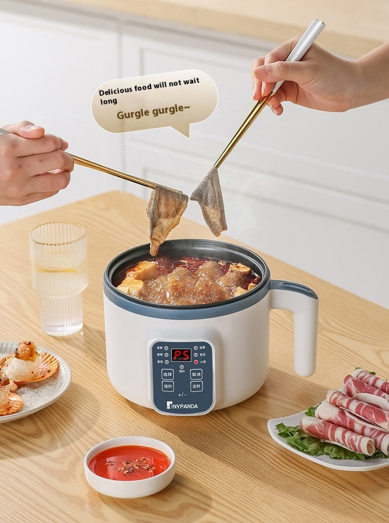 Electric Hot Pot Cooker – Non-Stick Multifunction Rice & Soup Maker for 1–2 People