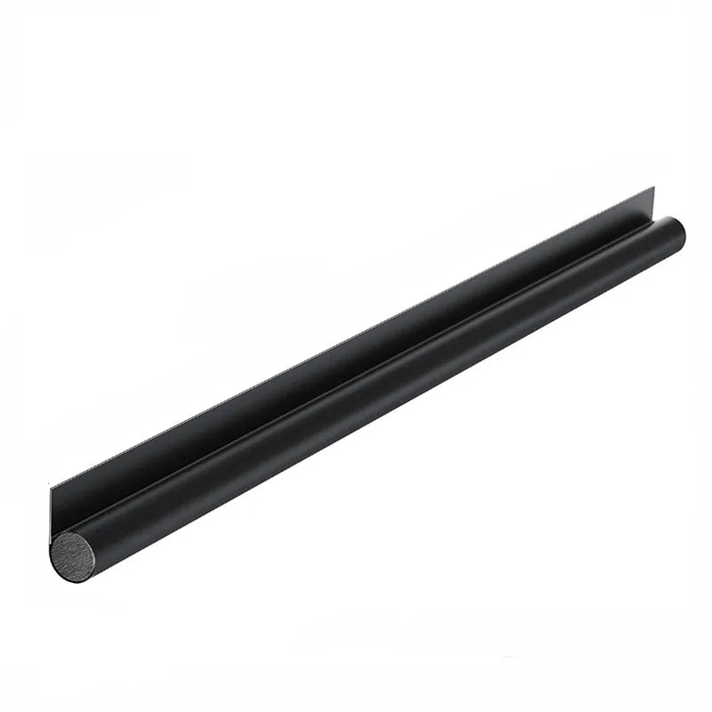 Adjustable Door Bottom Seal Strip | PU Leather Weather Blocker & Draft Stopper – Anti-Cold Gap Protector