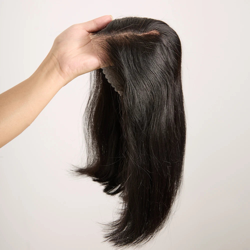 Glueless 13×6 HD Lace Front Short Bob Wig – 100% Human Hair, Pre-Plucked Hairline, Wear & Go Straight Bob