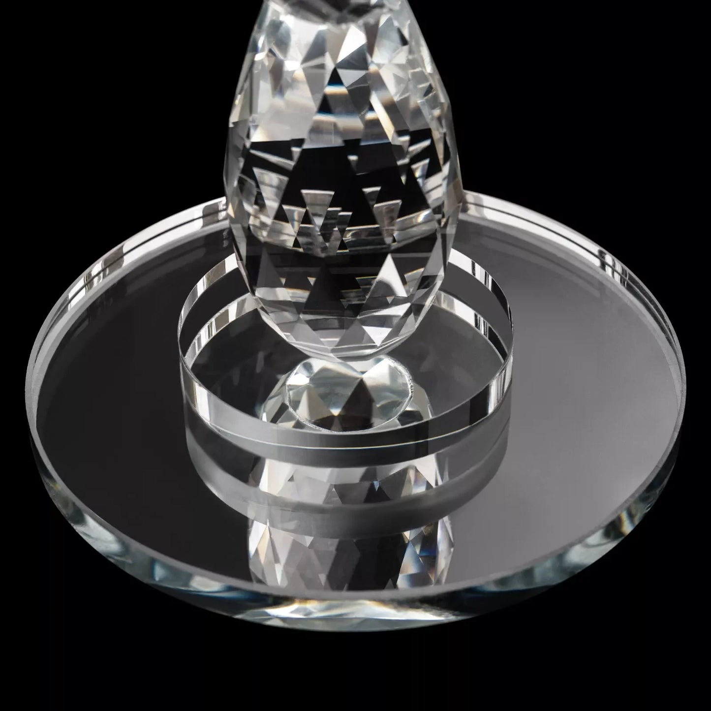 5-Arm Crystal Candle Holder Centerpiece – Elegant Candelabra Decoration for Wedding, Party & Home Décor