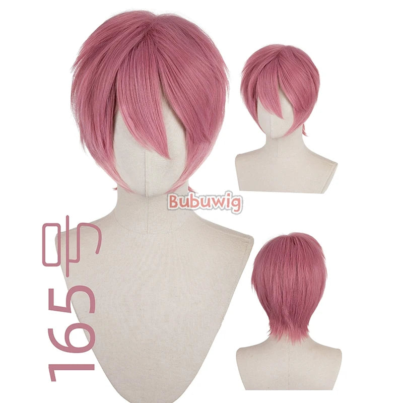 Bubuwig Synthetic Hair Short Straight Cosplay Wig – 70+ Colors, 12 Inch
