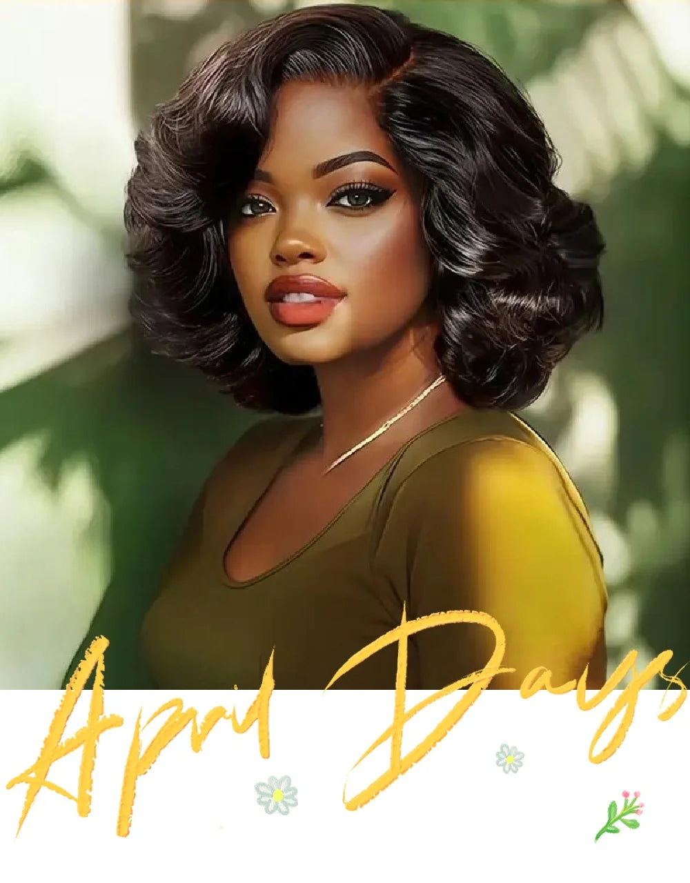 Short Bob Body Wave Glueless 13×4 Lace Front Human Hair Wig – Pre-Plucked Natural Hairline