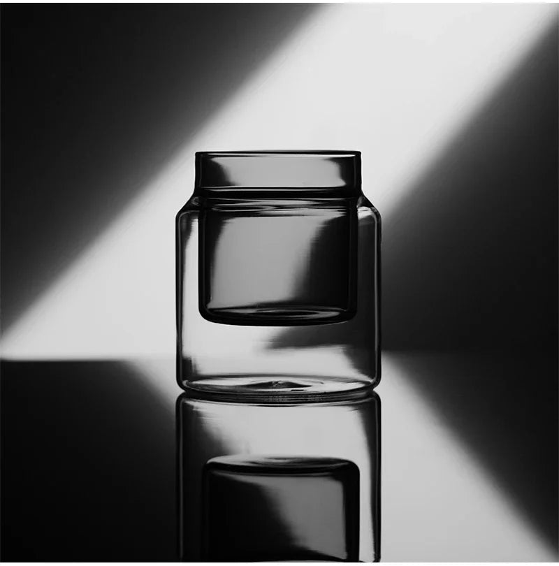 Glass Cup Double Wall Glass Coffee Mugs Borosilicate Glass Espresso Cups Professional Barista Accessories