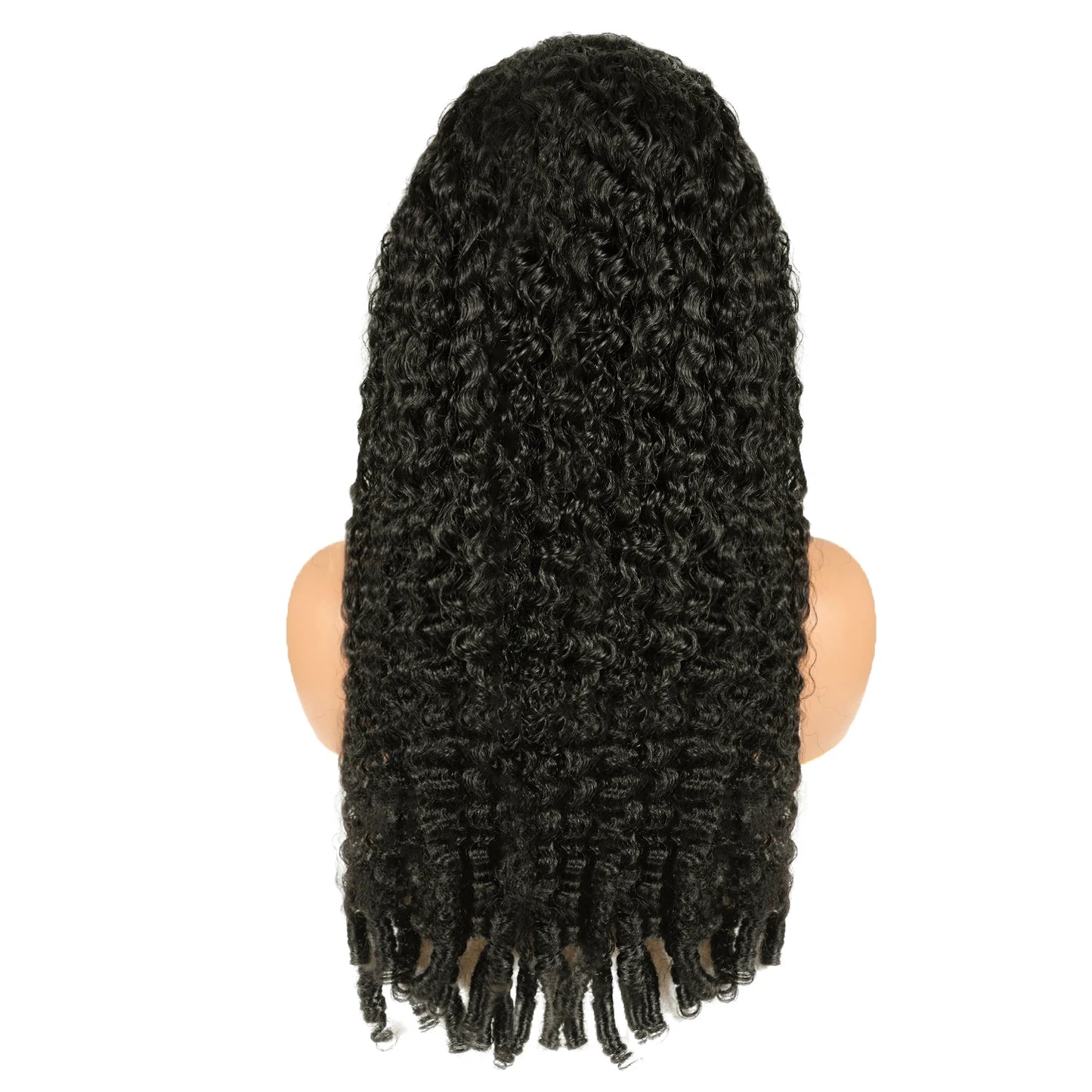 Burmese Curly 200% Density HD Transparent Lace Front Human Hair Wig (13x6 / 13x4 / 7x6)