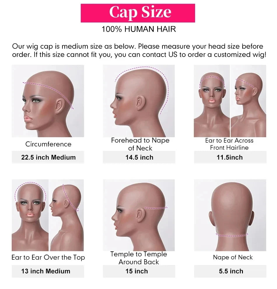 1B/30 Highlight Ombre Short Bob Wig – 13x4 HD Transparent Lace Frontal, Human Hair, Body Wave, 16 Inch