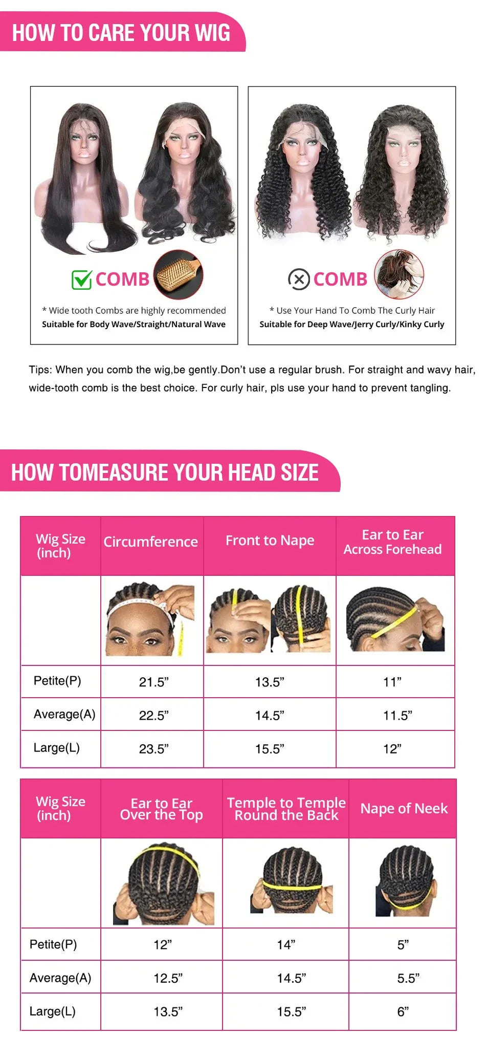 Bone Straight HD Lace Front Wig (13x4 / 13x6 / 5x5 Glueless) – Brazilian Remy Human Hair, Natural Black (30–40")