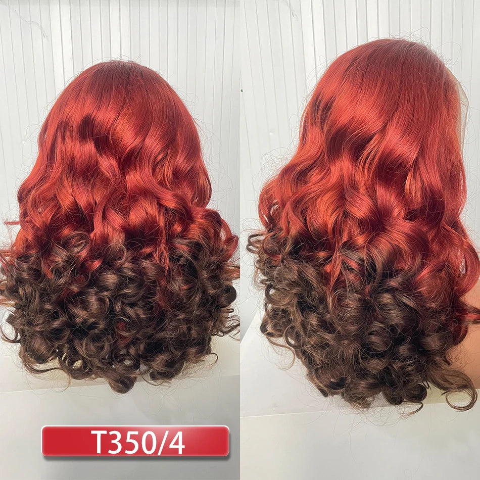 Glueless Loose Wave Human Hair Wig 13x4 HD Transparent Lace · 250% Density · 18–24 Inch