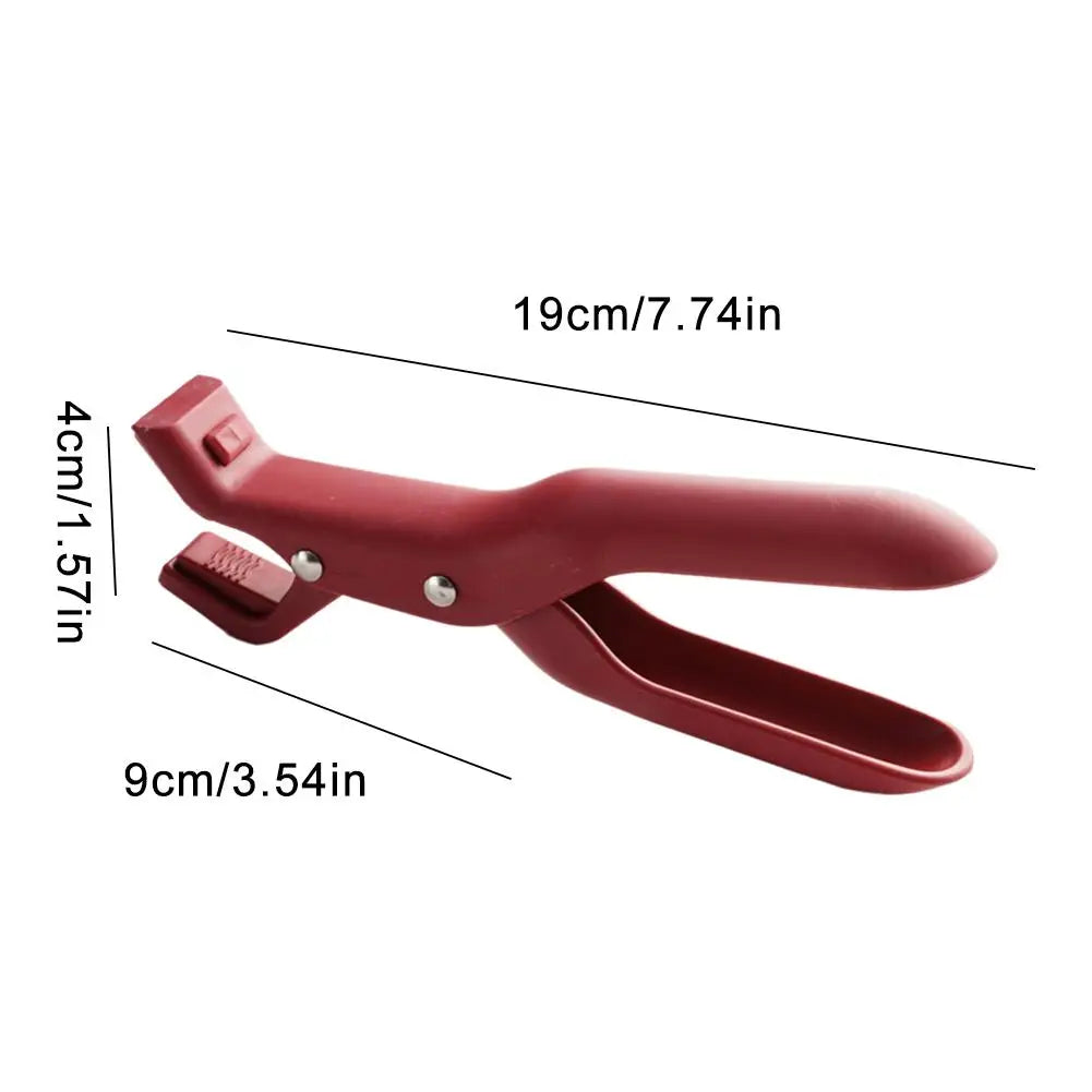 Heat-Resistant Silicone Clip – Non-Slip Kitchen Tongs & Handle Tool