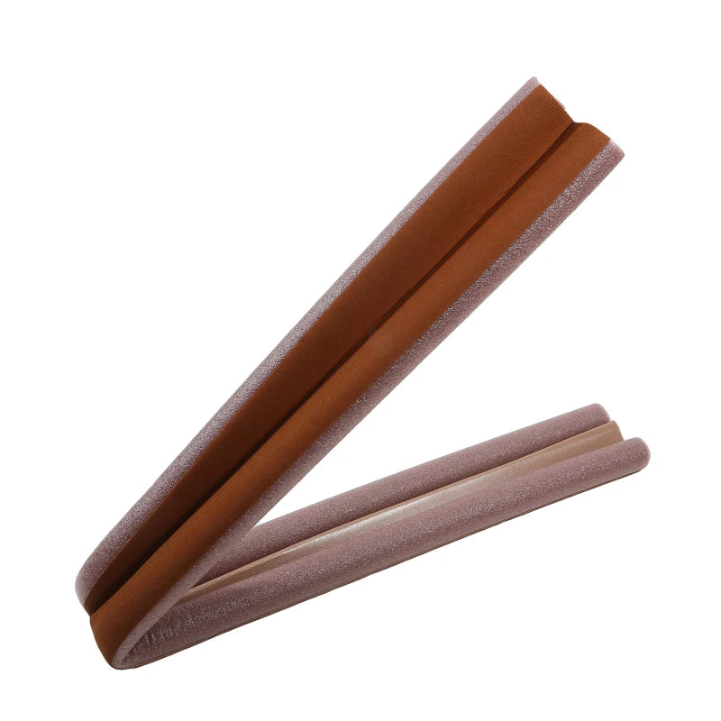 Adjustable Door Bottom Seal Strip | PU Leather Weather Blocker & Draft Stopper – Anti-Cold Gap Protector