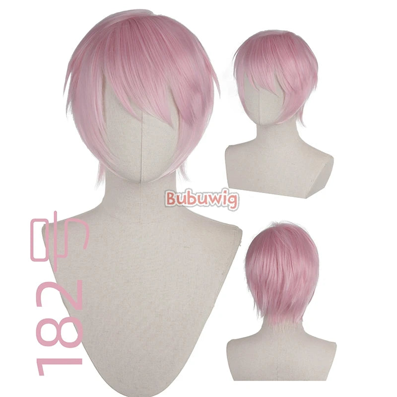 Bubuwig Synthetic Hair Short Straight Cosplay Wig – 70+ Colors, 12 Inch