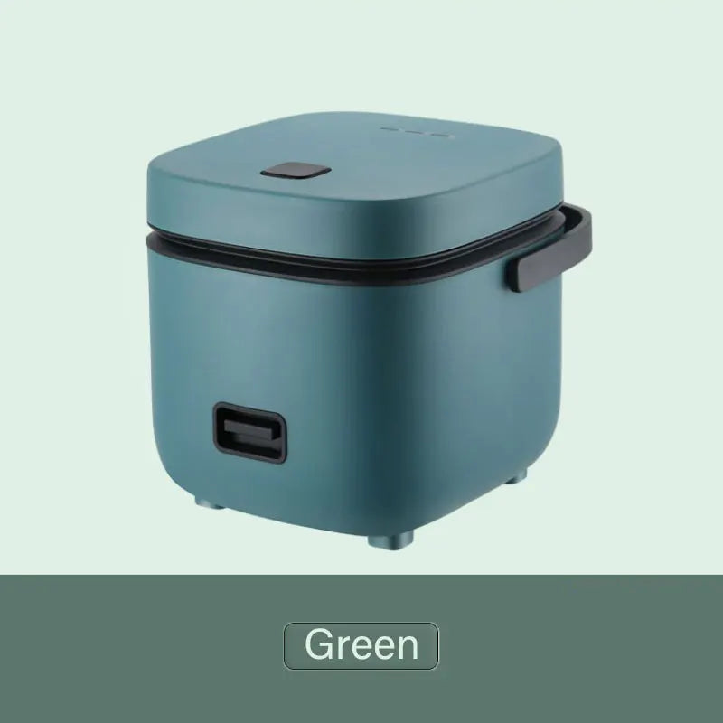 Mini Rice Cooker 1.2L – Compact Electric Steamer for 1–2 People