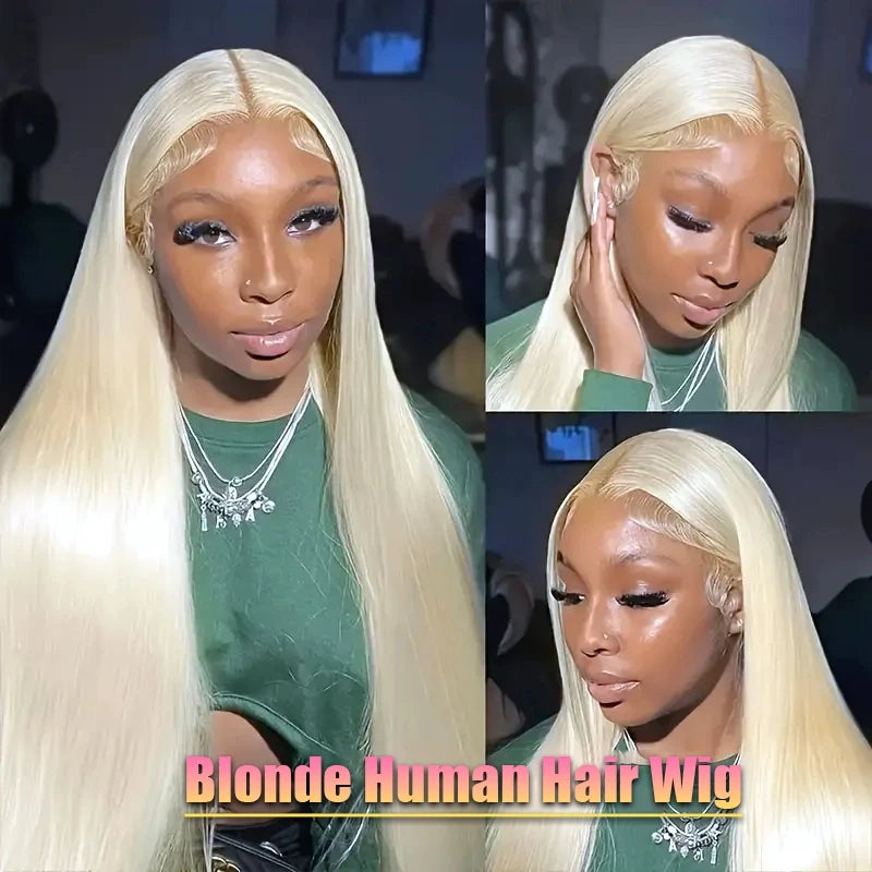 40 Inch Body Wave Human Hair Wig – 13x6 HD Lace Frontal, 220 Density, Pre-Plucked Brazilian Remy Hair