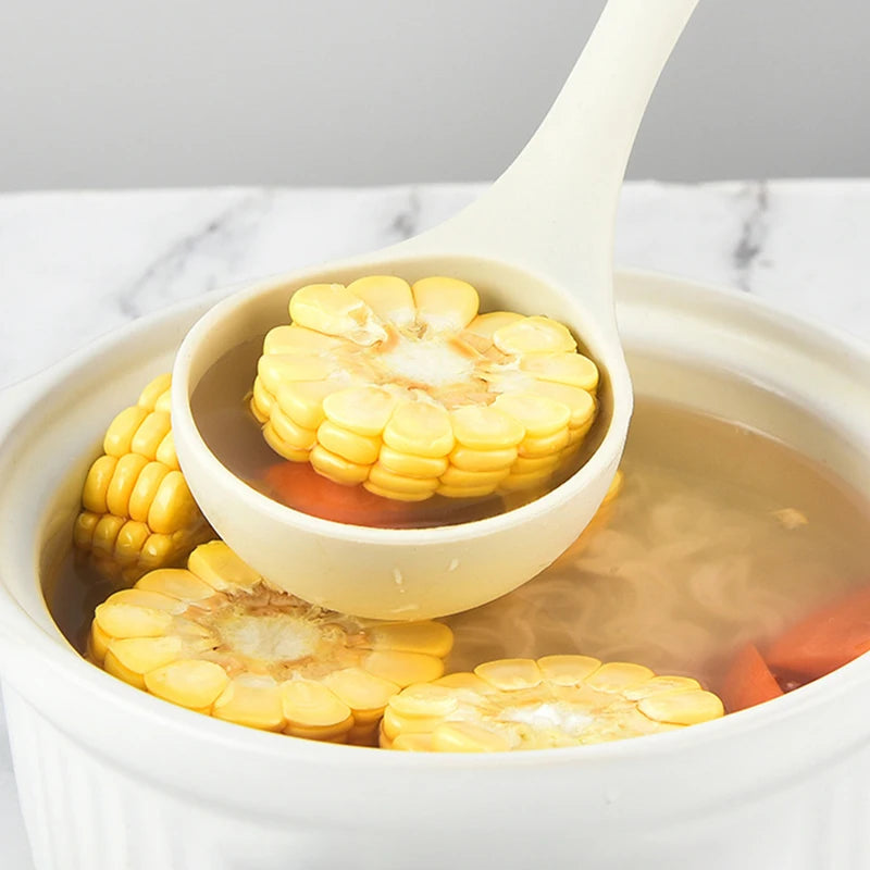 Silicone Kitchen Utensil Set with Wooden Handle – Nonstick Cooking Tools