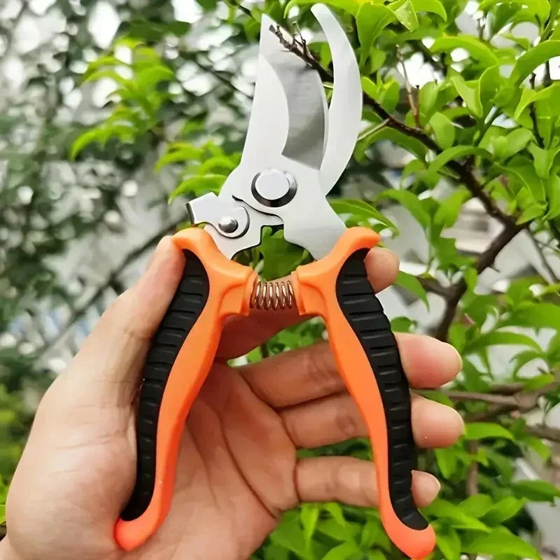 Professional Garden Pruning Shears – Sharp Stainless Steel Bypass Scissors for Plants & Flowers