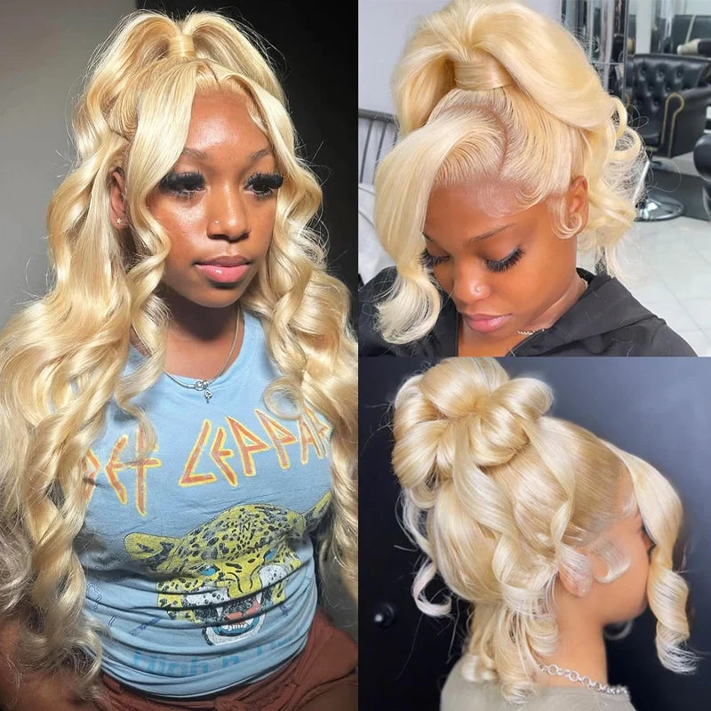 613 HD Lace Frontal Wig | 13x4 13x6 360 Lace Front Human Hair Wig | Body Wave Vietnamese Remy Hair | 200% 220% 250% Density
