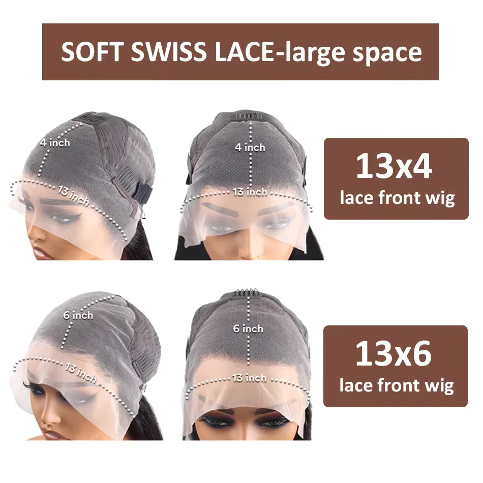 Wiggogo Highlight Curly 13x6/13x4 HD Lace Frontal Human Hair Wig – P4/27 & 1B/30 Ombre Deep Wave