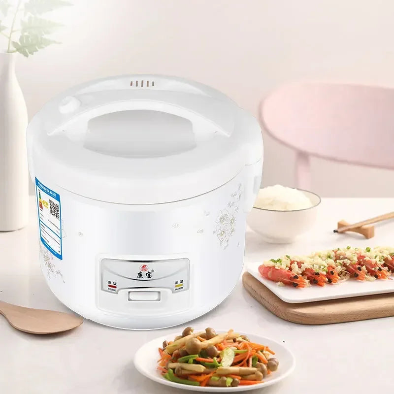 2L Electric Rice Cooker – Multifunctional Non-Stick Cooker for Rice, Soup, Cake & Stew