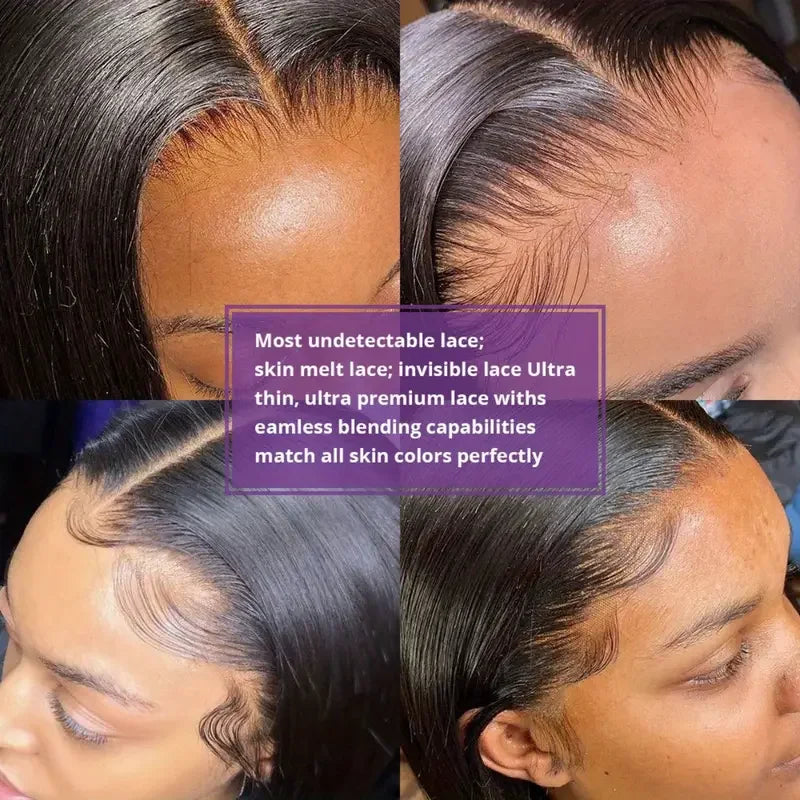 30–44 Inch Body Wave 13x6 HD Transparent Lace Front Human Hair Wig (Pre-Plucked)