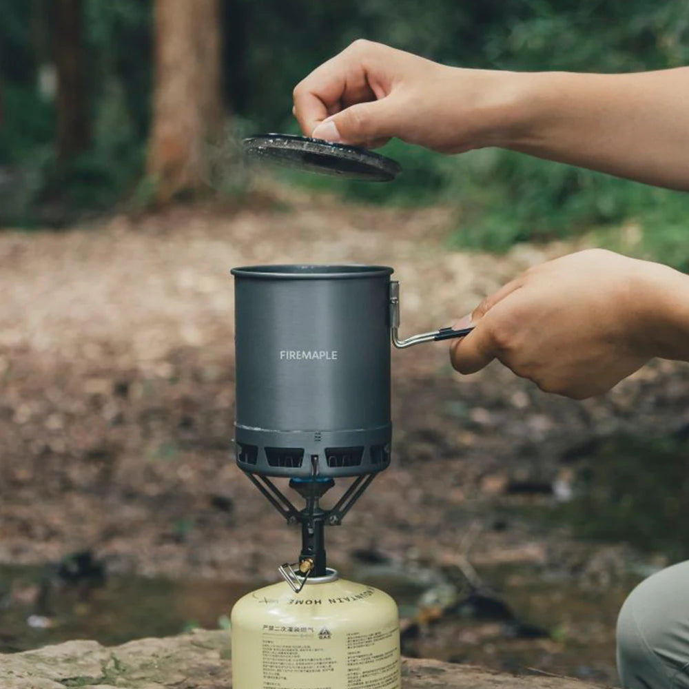 Fire-Maple G3 Petrel Ultralight Camping Pot – 600ml Lightweight Aluminum Alloy Cookware for Outdoor Hiking, Backpacking & Travel