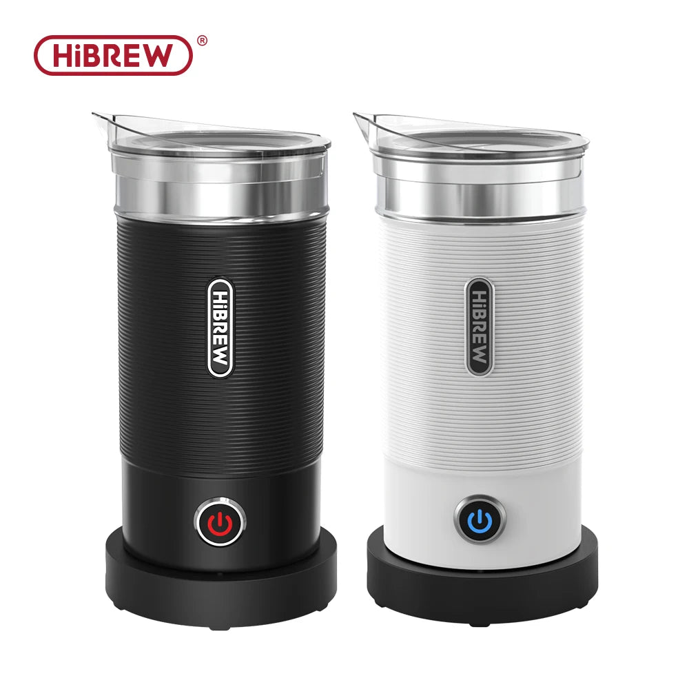 HiBREW M1A Milk Frother – Hot & Cold Electric Foam Maker for Latte, Cappuccino & Chocolate
