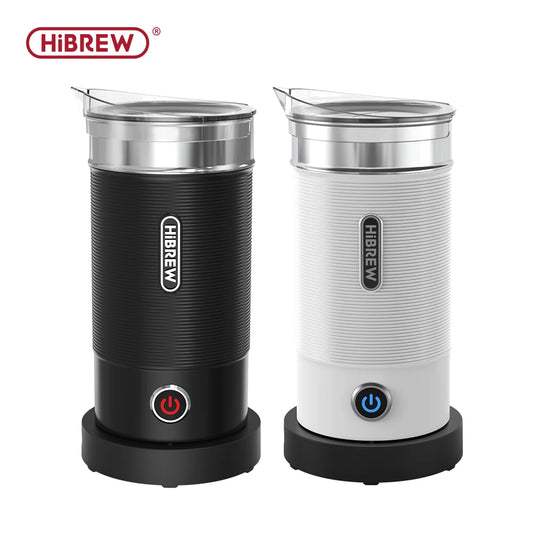 HiBREW M1A Milk Frother – Hot & Cold Electric Foam Maker for Latte, Cappuccino & Chocolate