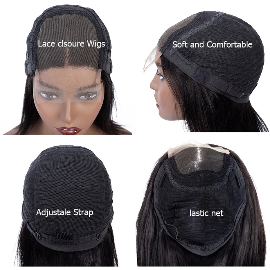 200% Density Deep Wave 13x6 HD Transparent Lace Frontal Human Hair Wig (30–32 Inch)