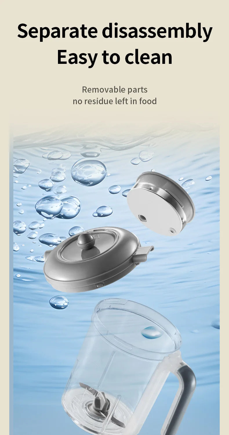 Automatic Baby Food Maker – 6-in-1 Steamer, Blender, Puree & Milk Warmer with Temperature Display