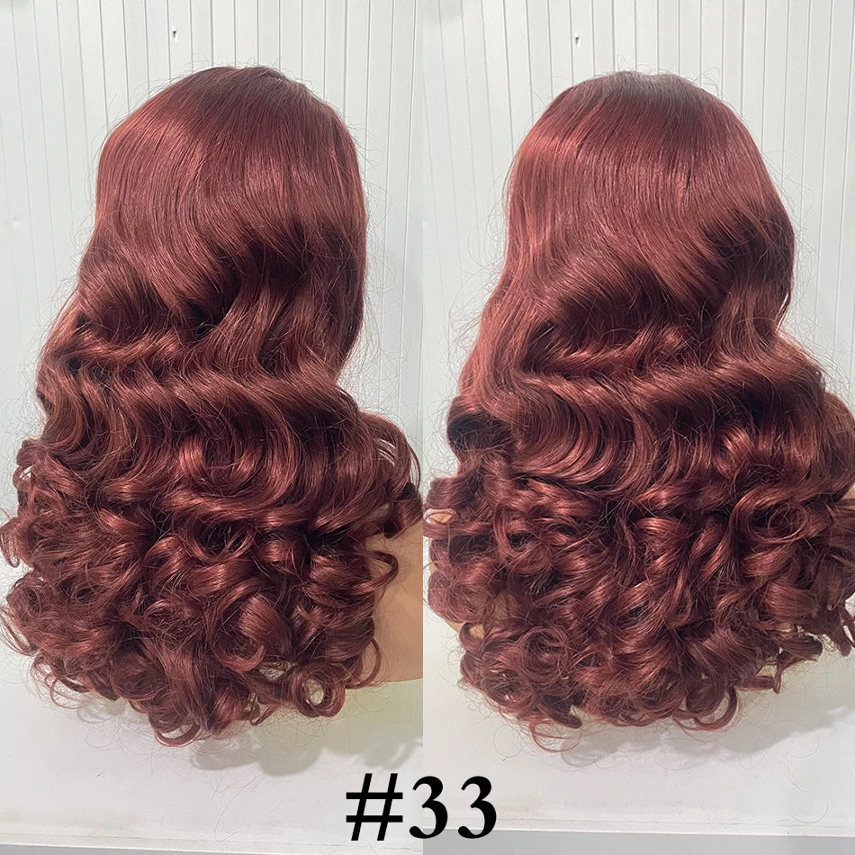 Glueless Loose Wave Human Hair Wig 13x4 HD Transparent Lace · 250% Density · 18–24 Inch