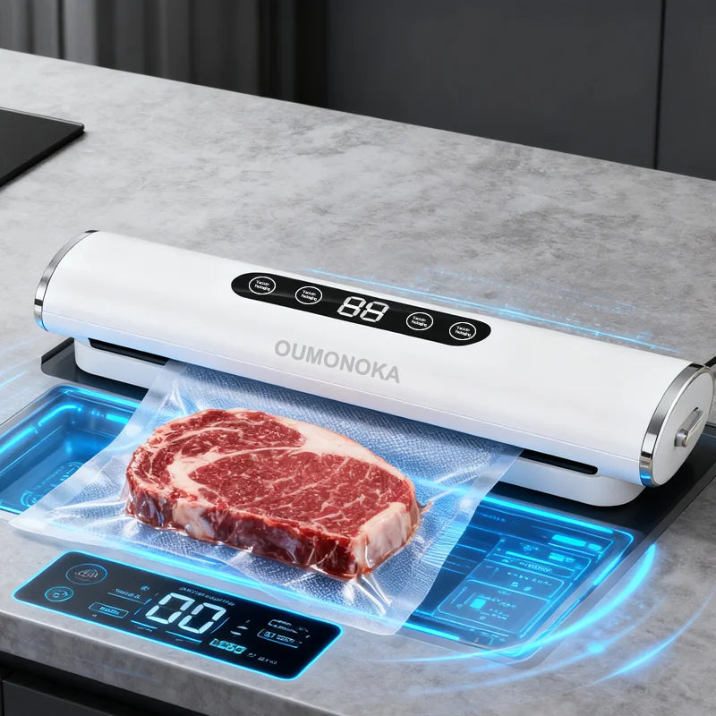 Multi-Mode Electric Food Vacuum Sealer Machine | Freshness Lock for Meat, Vegetables & Sous Vide – 30cm Seal Length