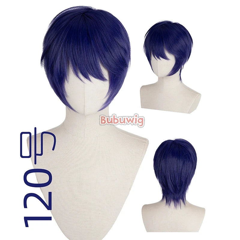 Bubuwig Synthetic Hair Short Straight Cosplay Wig – 70+ Colors, 12 Inch